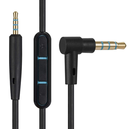 EARLA TEC Cable de Audio de Repuesto para Auriculares Bose (Negro)