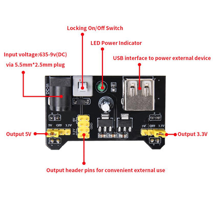 REXQualis Súper Kit de Inicio basado en Arduino UNO R3