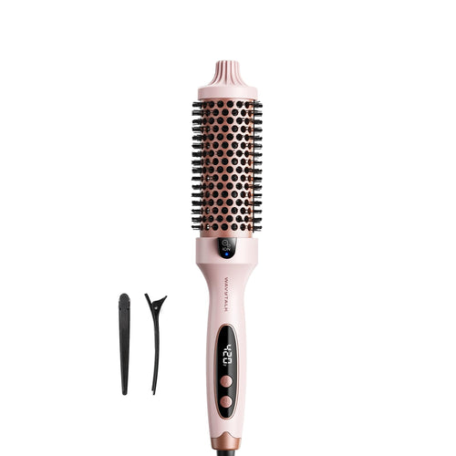 Wavytalk Cepillo Térmico Redondo de 1.5 Pulgadas (Pink, Sakura)