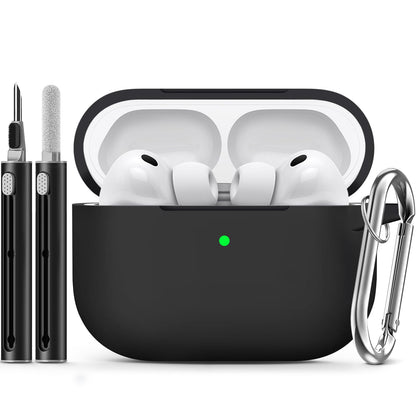 Ljusmicker Funda Protectora de Silicona para AirPods Pro 3 (Negro)