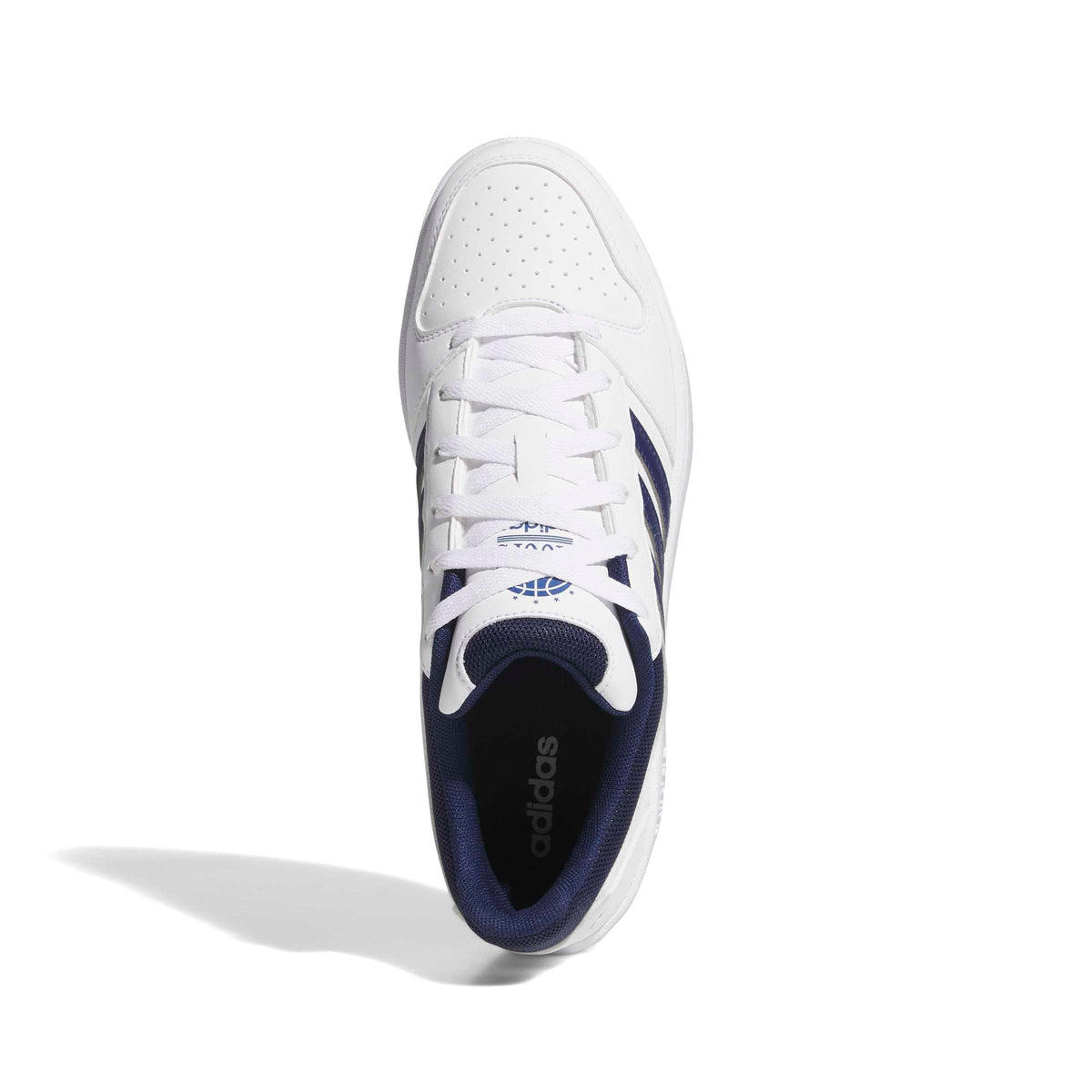 adidas Men's Hoops Classic, White/Dark Blue/Orbit Grey