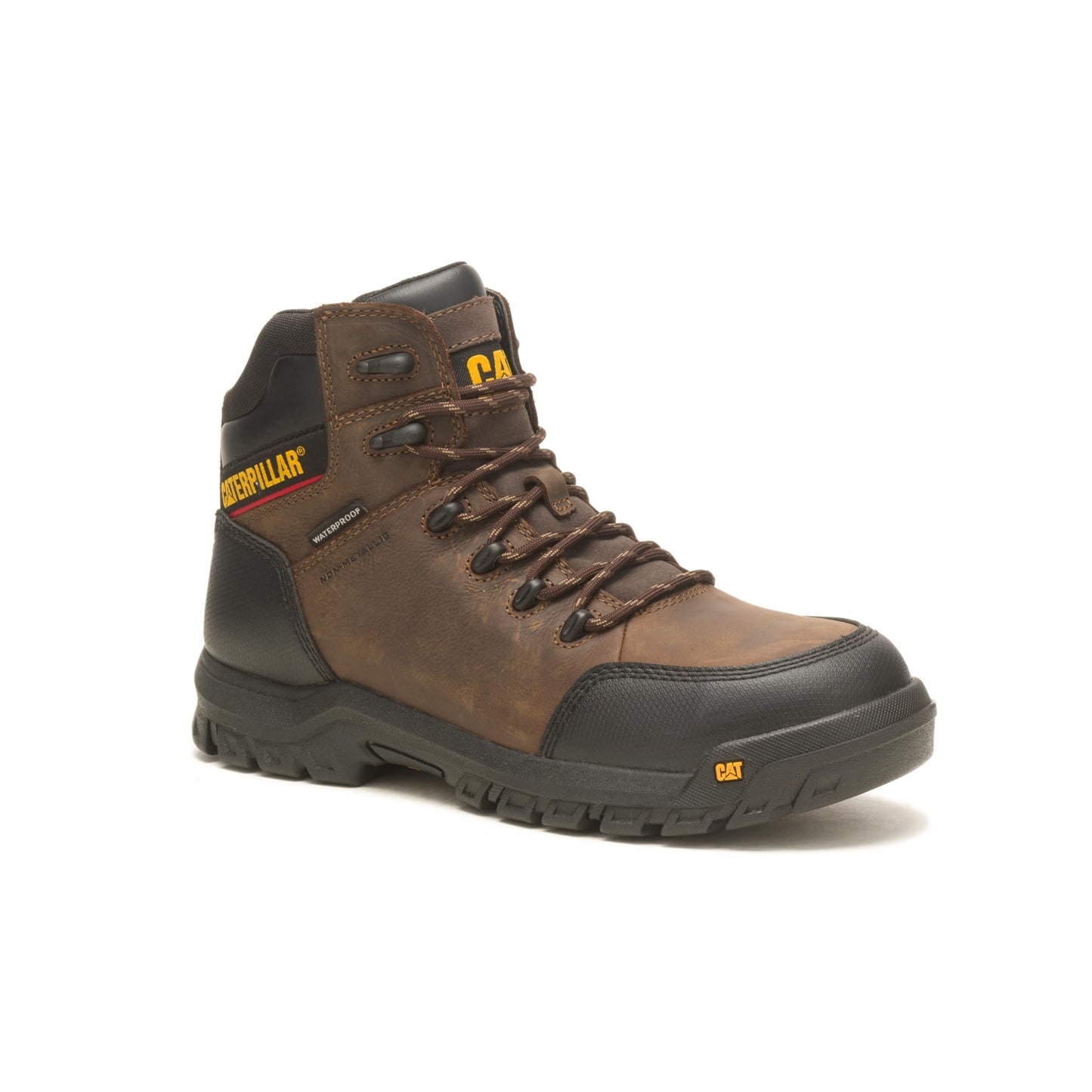 Caterpillar Men's RESORPTION CT WP Boot, Seal Brown