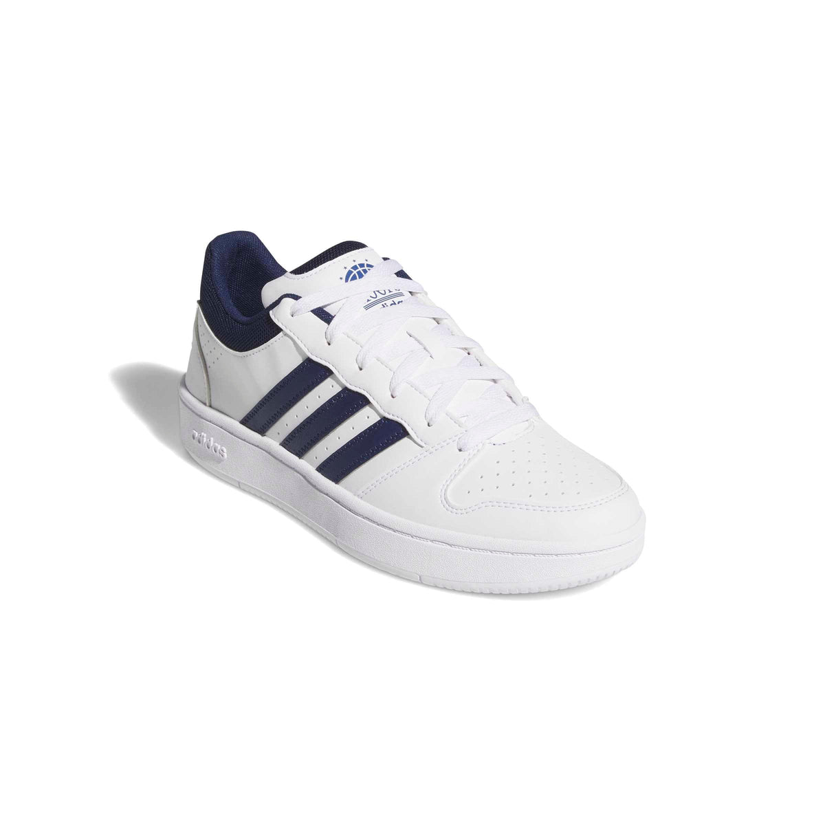 adidas Men's Hoops Classic, White/Dark Blue/Orbit Grey