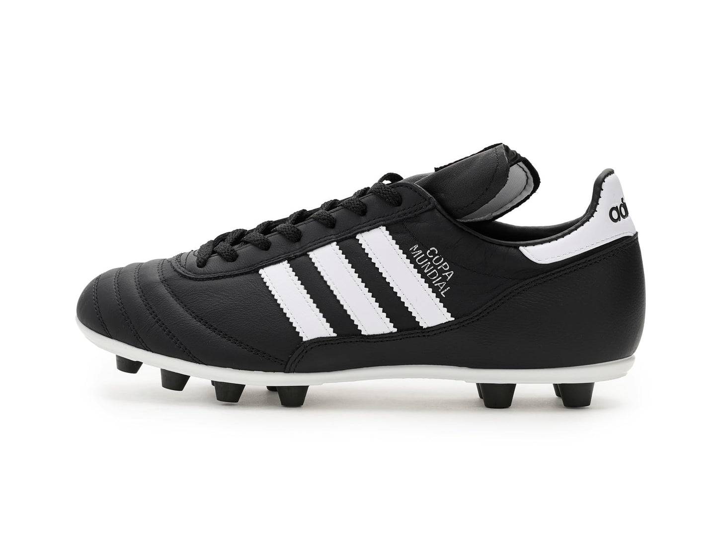 adidas Men's Copa Mundial Firm Ground, Black/White/Silver Metallic