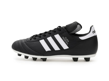 adidas Men's Copa Mundial Firm Ground, Black/White/Silver Metallic