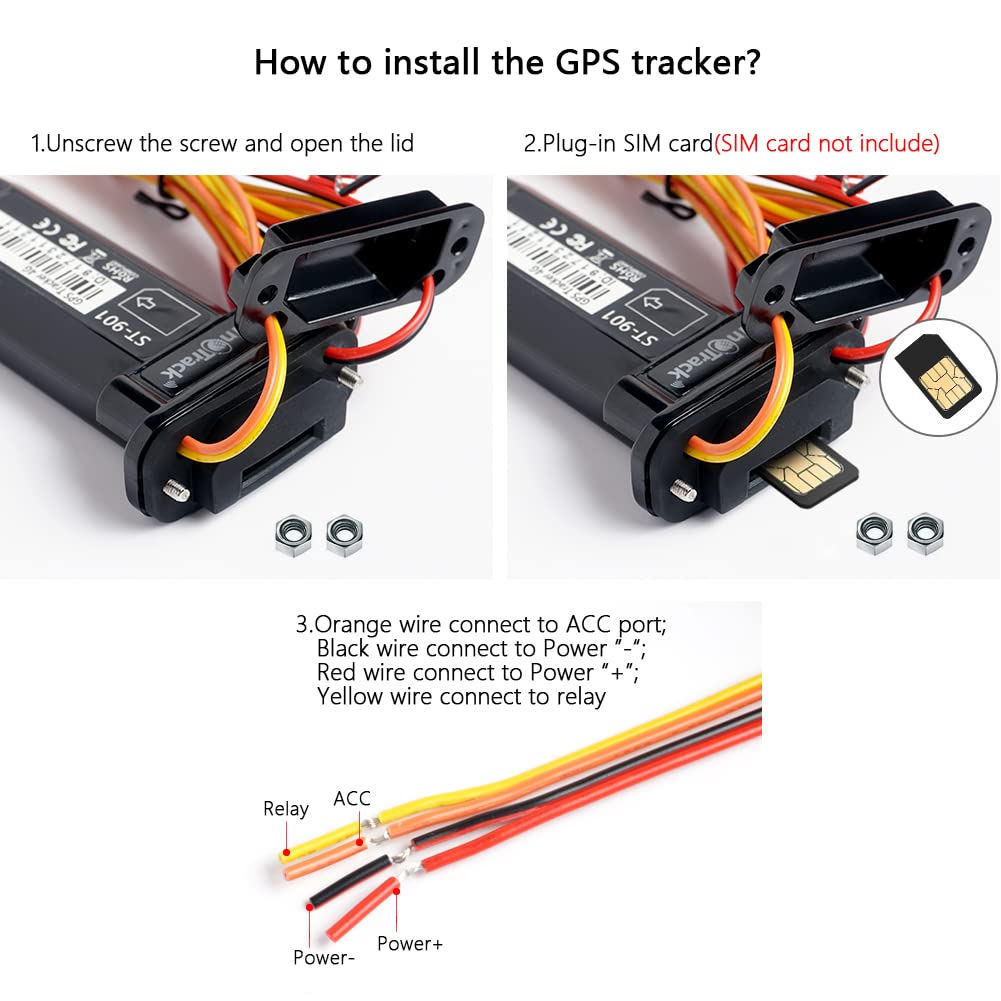 Localizador GPS SinoTrack 4G para Vehículos