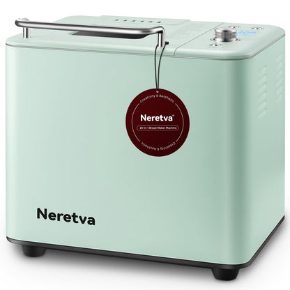 Neretva Máquina para Hacer Pan 20-en-1 (2LB / Verde Claro)