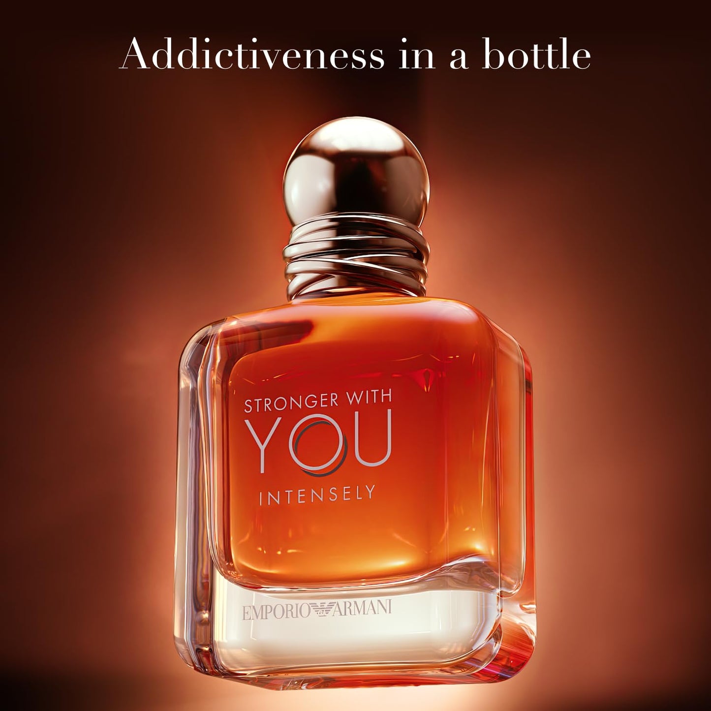 Armani Beauty Set Stronger With You Intensely de 2 Piezas para Hombre (1 Fl Oz y 0.5 Fl Oz)