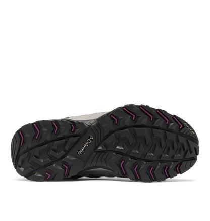 Columbia Womens Crestwood Waterproof, Graphite/Wild Iris
