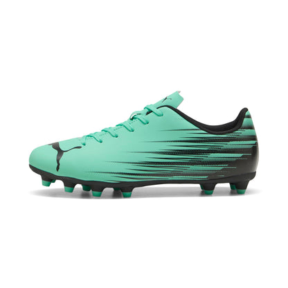 PUMA Men's Attacanto II Firm, Artificial Ground Soccer Cleats, Mint Jelly- Black SS26, 9 Attacanto Ii Fg/Ag