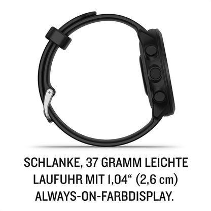 Garmin Forerunner 55 Reloj Inteligente de Running GPS (Negro)