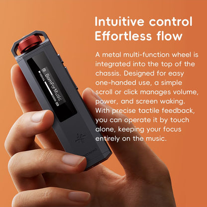 Reproductor de Música Retro HiFi FiiO SNOWSKY Echo Nano (Negro)