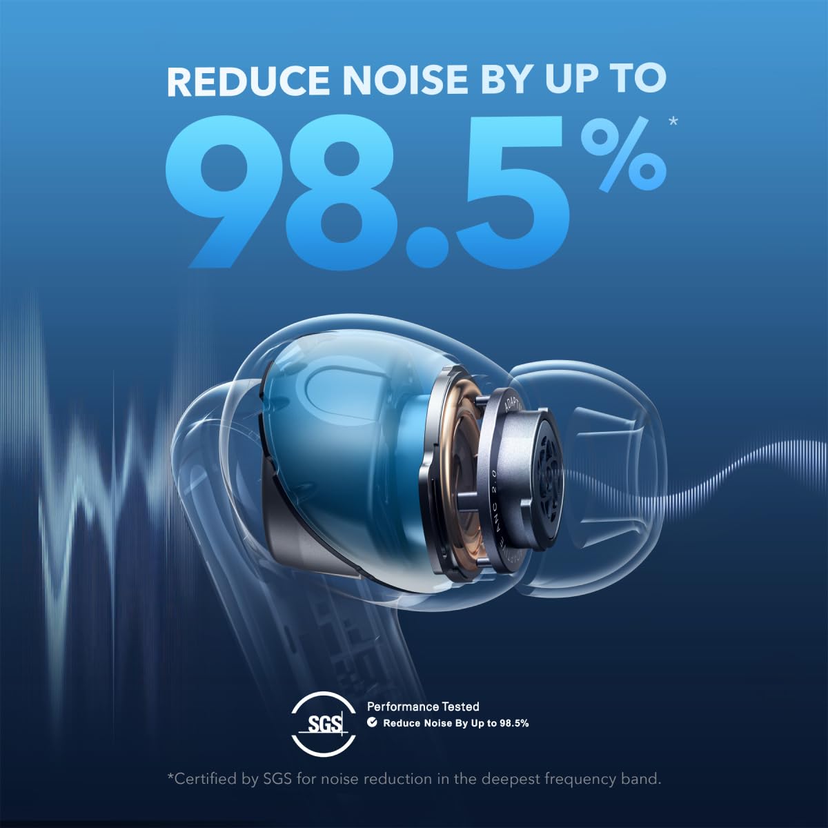 Soundcore by Anker Auriculares Inalámbricos Liberty 4 NC (Batería 50H)