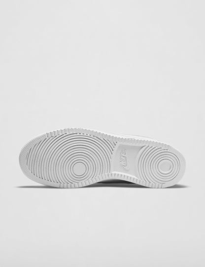 Nike Women's Court Vision Low Next Nature Shoes, White/White-White
