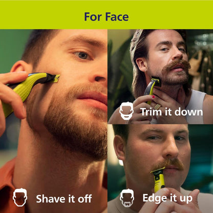 Philips Norelco Recortadora para Rostro + Cuerpo (QP2834/70)