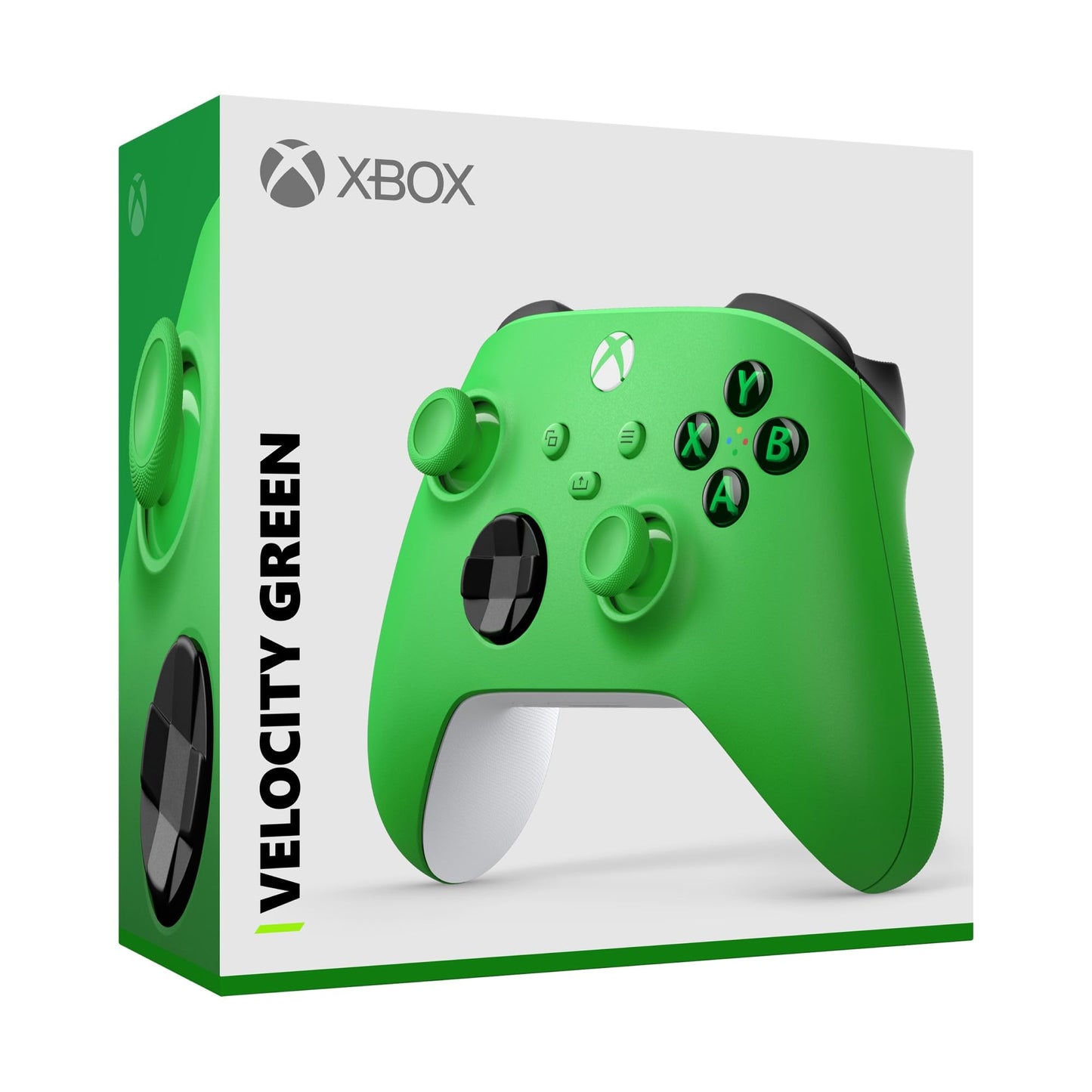 Xbox Wireless Gaming Controller | Velocity Green | Console, PC, & Android | Textured Grip | Wireless, Bluetooth, USB-C Connectivity