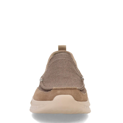 Slade - Munson Dual Gore Slip On W/Suede Overlays, Light Brown