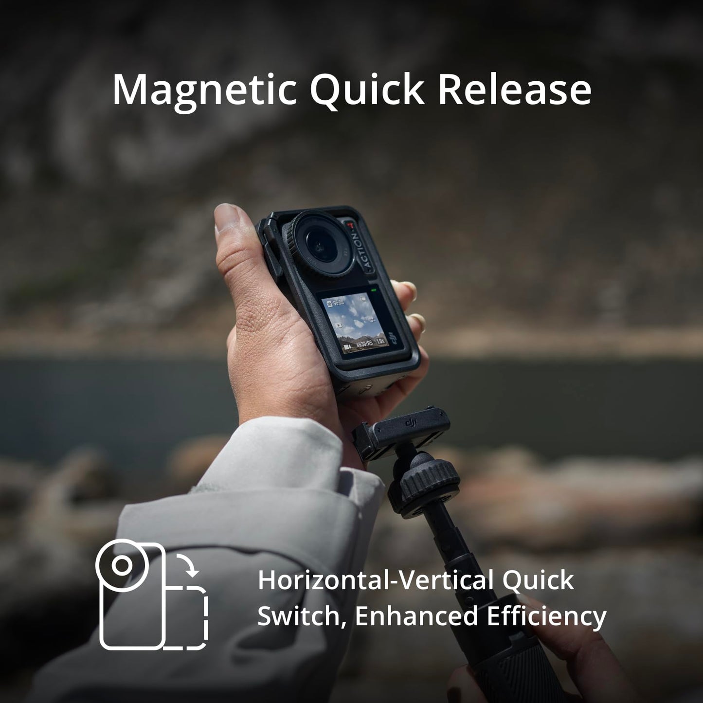 DJI Cámara de Acción Osmo Action 4 Adventure Combo