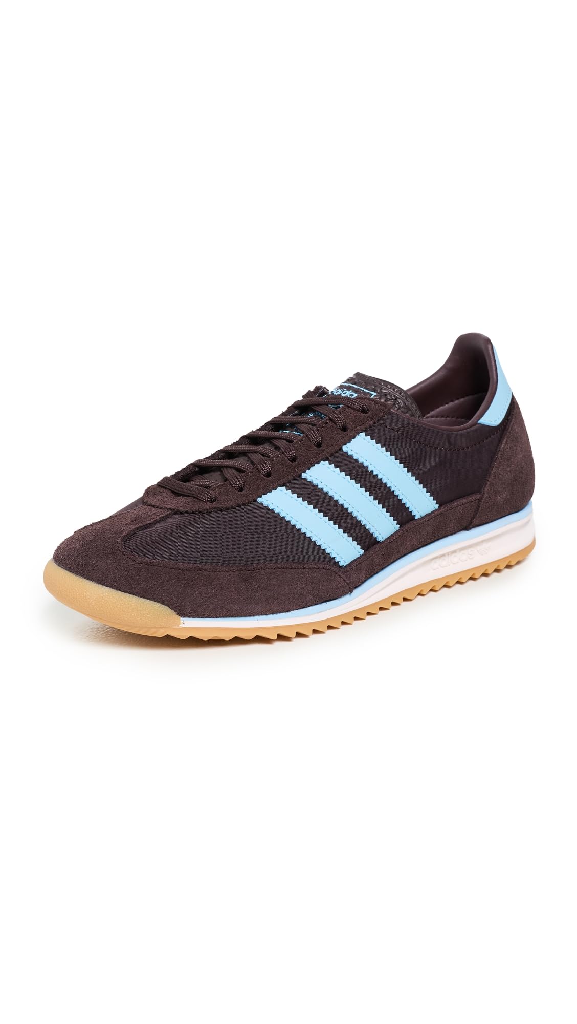 adidas Womens Sl 72 Og Sneakers Shoes Casual - Brown - Size