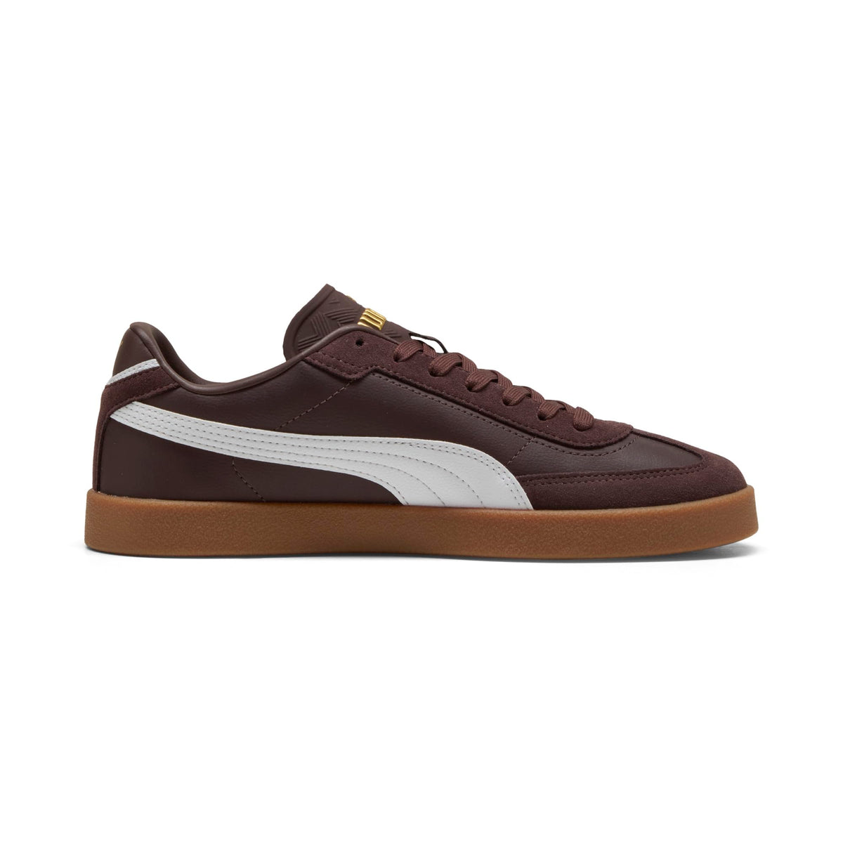 PUMA Men's Club II Era Shoes, Chocolate Brown- White SS26, Puma Club Ii Era