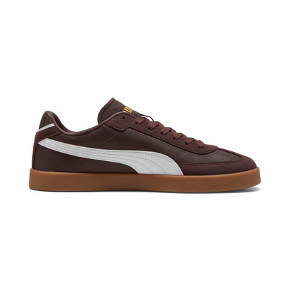 PUMA Men's Club II Era Shoes, Chocolate Brown- White SS26, Puma Club Ii Era