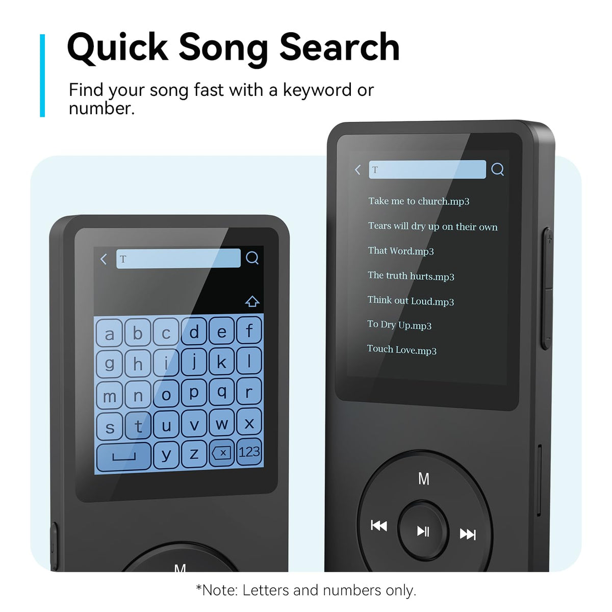 Reproductor MP3 AGPTEK A02 (32GB, Negro)