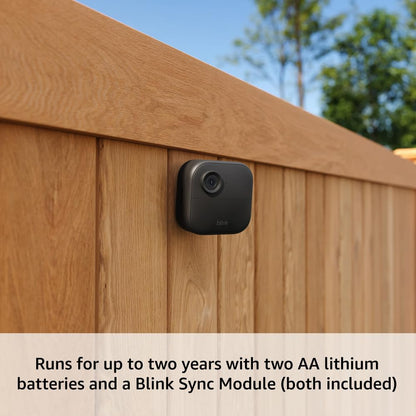 Blink Cámara Outdoor 4 + Timbre Doorbell 2K+ (Black)