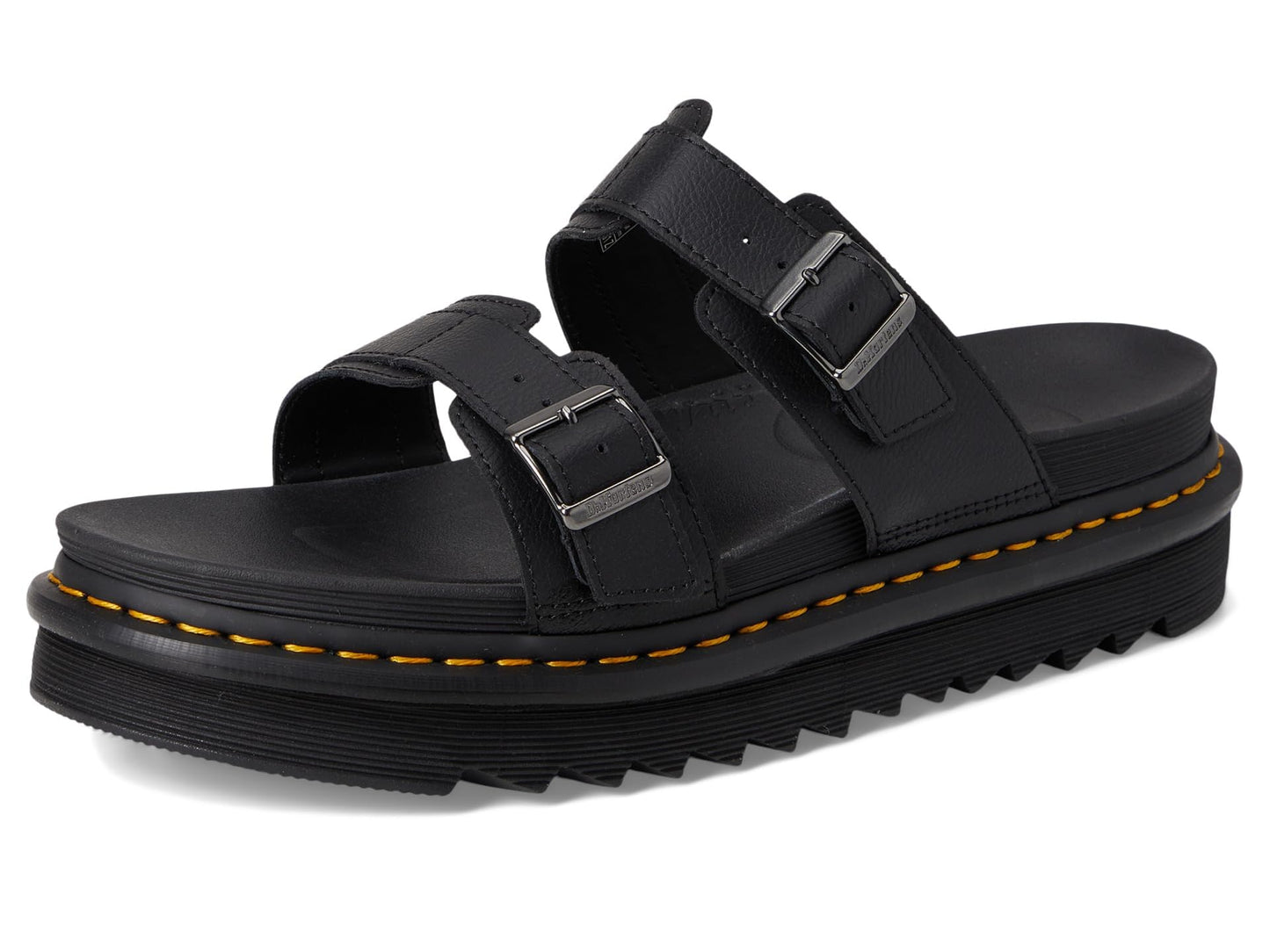 Dr. Martens Unisex Myles Slide Sandal, Black Athena