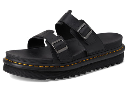 Dr. Martens Unisex Myles Slide Sandal, Black Athena