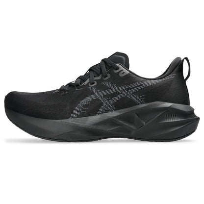 ASICS Men's NOVABLAST 5 Running Shoes, Black/Carrier Grey