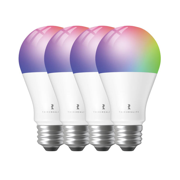 THIRDREALITY Foco Inteligente de Color Zigbee ZL1 (Paquete de 4 / 800 Lúmenes)