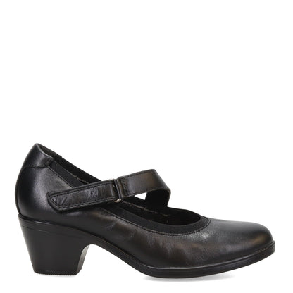 Clarks Black's Emily 2 Mabel Pump, Black Leather