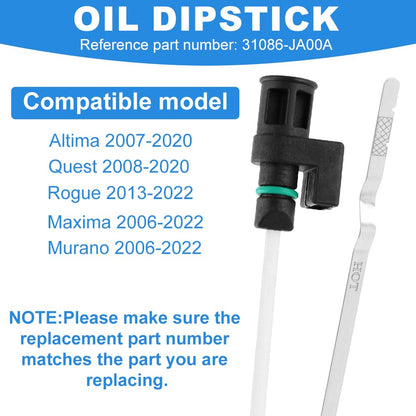 YOSINXU Varilla de Medición de Fluido de Transmisión CVT 2.5L (Modelo 31086-JA00A)