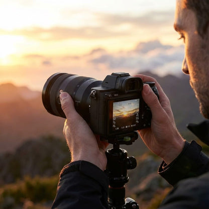Sony a7 V Mirrorless Camera with 28-70mm Lens | Full-Frame E-Mount Sensor, Advanced Autofocus, & 4K Video Recording | Ideal for Photography, Video & Hybrid Creators + 64GB Card + Bag