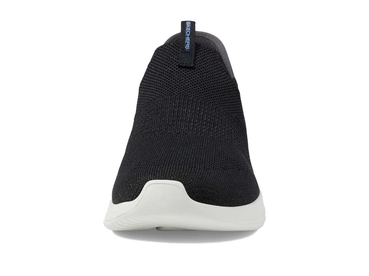 Skechers womens Hands Free Slip Ins Ultra Flex 3.0 Smooth Step Sneaker, Black