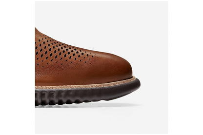 Cole Haan Mens 2 Zerogrand LSR Wing British Tan/Black/Ivory