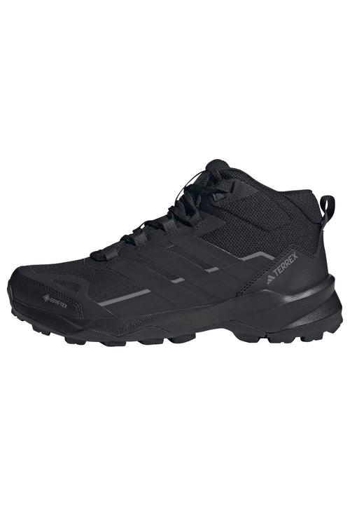 Adidas Men's Terrex Skychaser Ax5 Mid Top Gore-TEX Hiking, Black/Black/Carbon