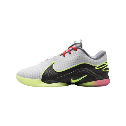 Lebron XXII Crown Jewel Basketball Shoes (FZ1094-101, White/Medium Ash/Hot Lava/Volt Glow)