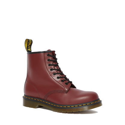 Dr. Martens Unisex 1460 Smooth Leather 8 Eye Boot, Cherry Red