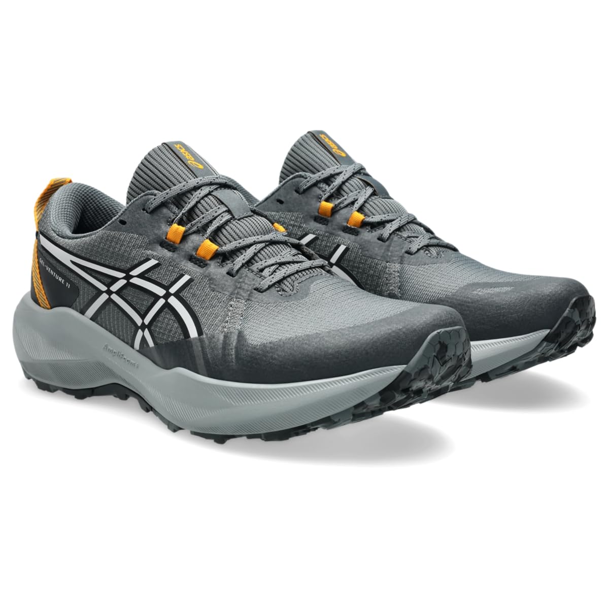 ASICS Men's Gel-Venture 11 Running Shoes, Steel Grey/Cloud Grey