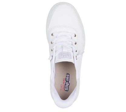 Skechers Women's Hands Free Slip-Ins Bobs Skip – B Cute Classic, White