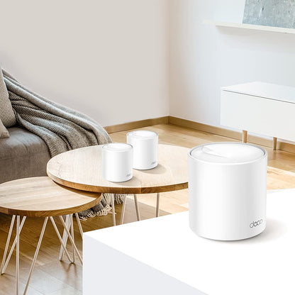 TP-Link Sistema WiFi Mesh Deco AX5000 (Paquete de 3 / Blanco)
