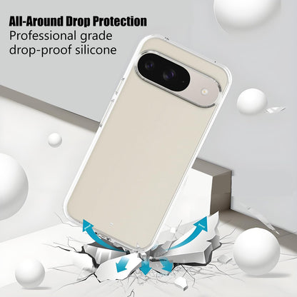TENOC Funda Transparente para Google Pixel 9 y 9 Pro (6.3 Pulgadas)