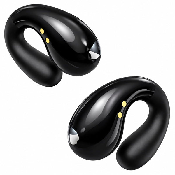 Boytond Auriculares de Oído Abierto (Negro Ónix)