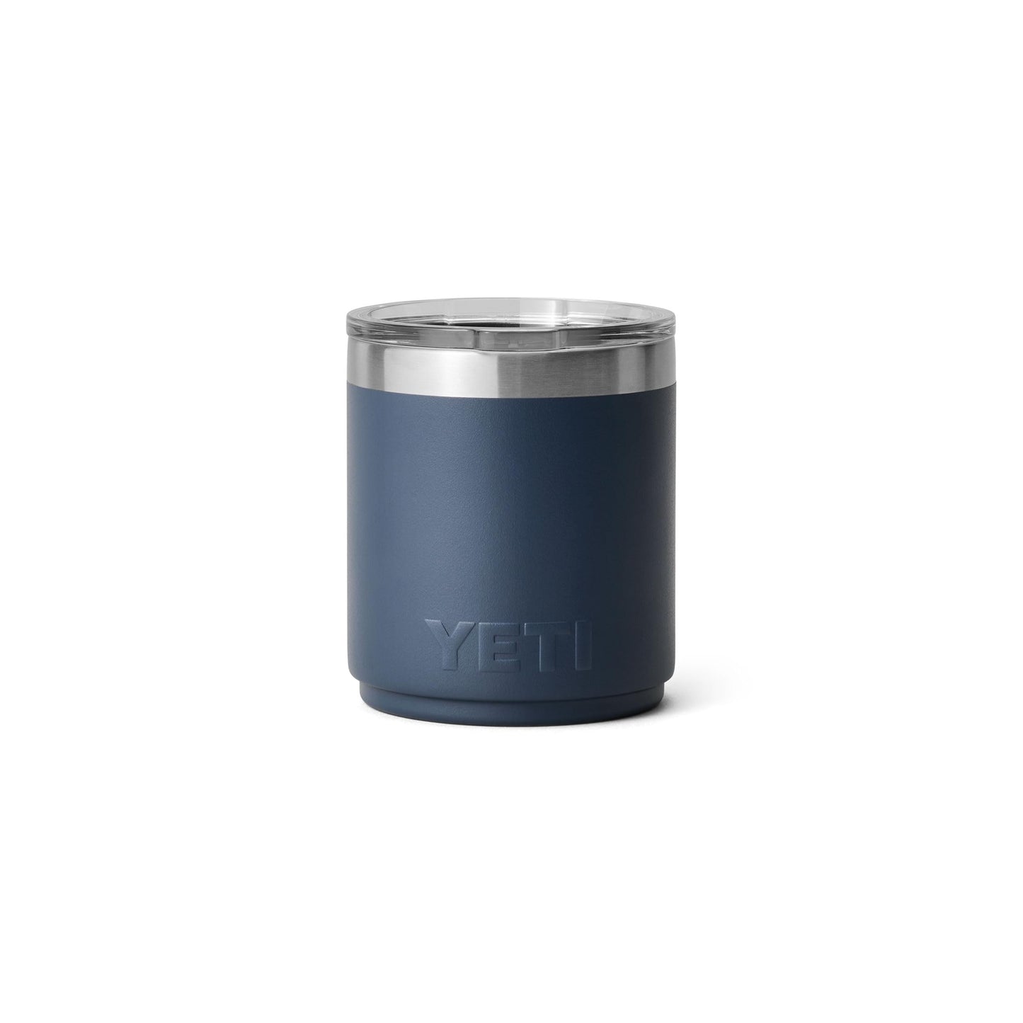 YETI Rambler 10 oz Ceramic Lined Lowball 2.0, Vacuum Insulated with MagSlider Lid, Navy