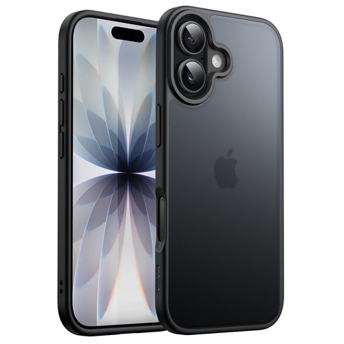 JETech Funda Mate para iPhone 17 de 6.3 Pulgadas (Negro)