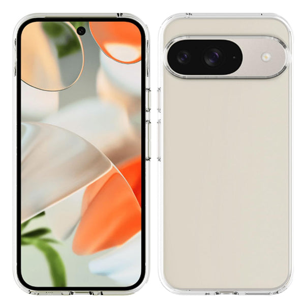 TENOC Funda Transparente para Google Pixel 9 y 9 Pro (6.3 Pulgadas)