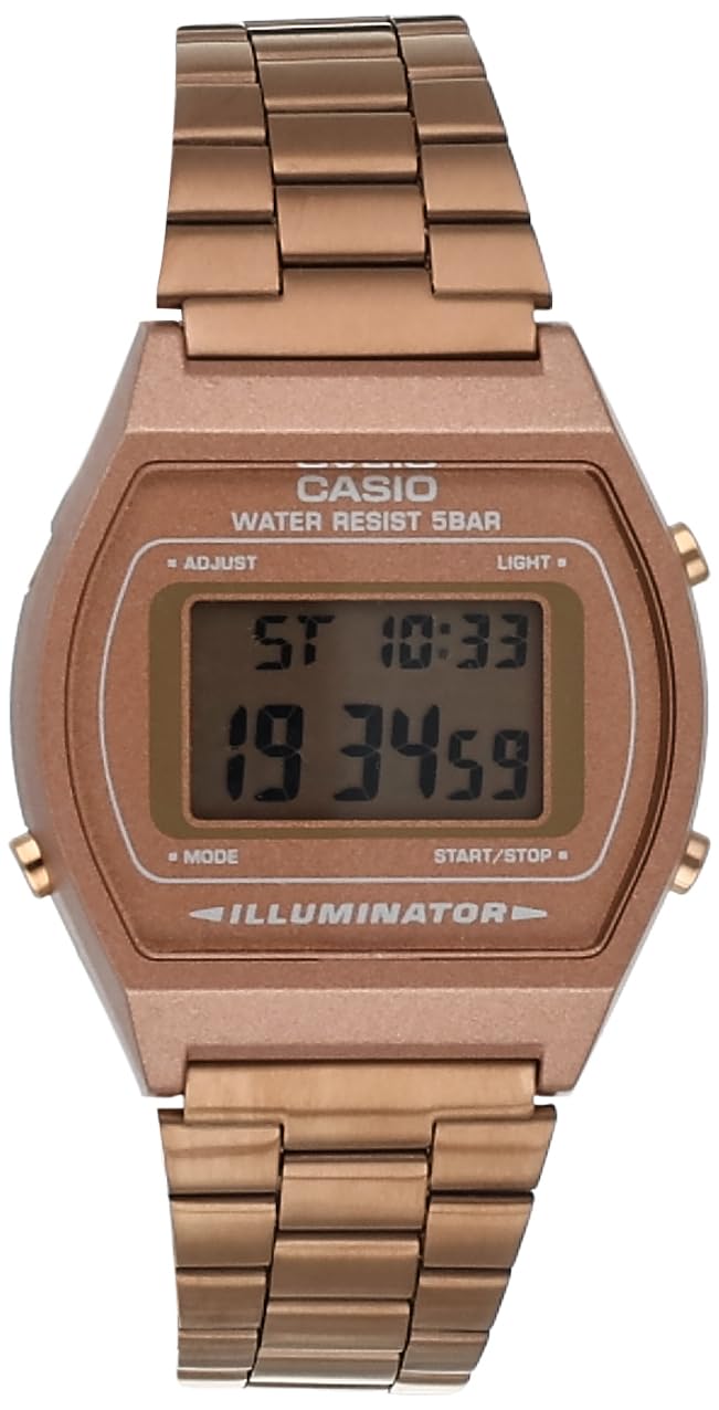Casio Reloj Clásico B640WC-5A (Oro Rosa)