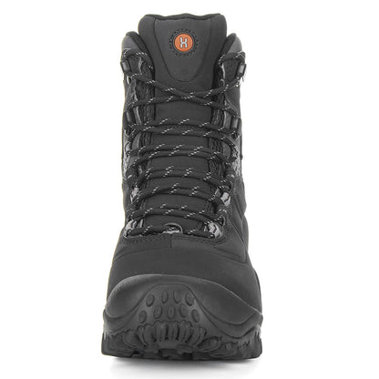 XPETI Men’s Thermator Mid-Rise Waterproof Hiking Boot Insulated Non-Slip Black 8