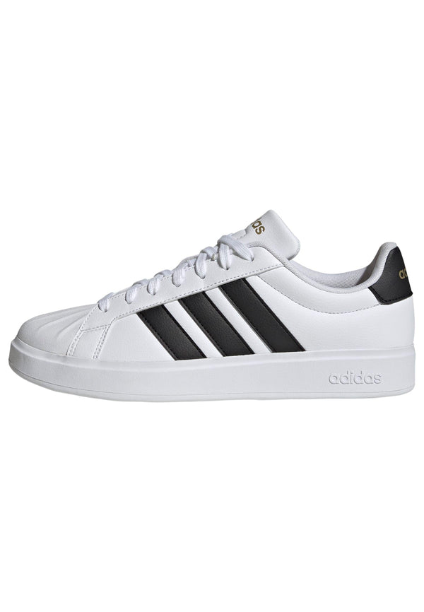 adidas Men's Streetalk, White/Black/Gold Metallic